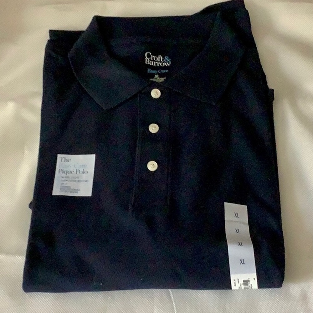Croft & Barrow Easy Care Pique Polo Shirt